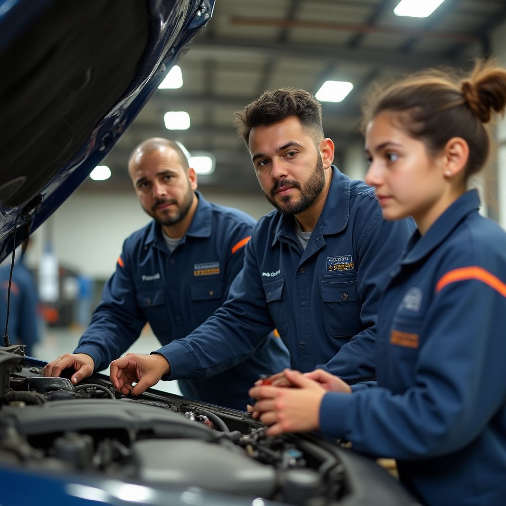 Taller para jóvenes mecánicos