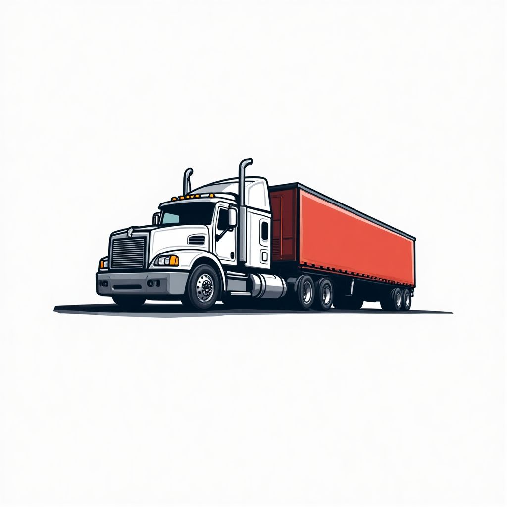 Logo de empresa de transporte