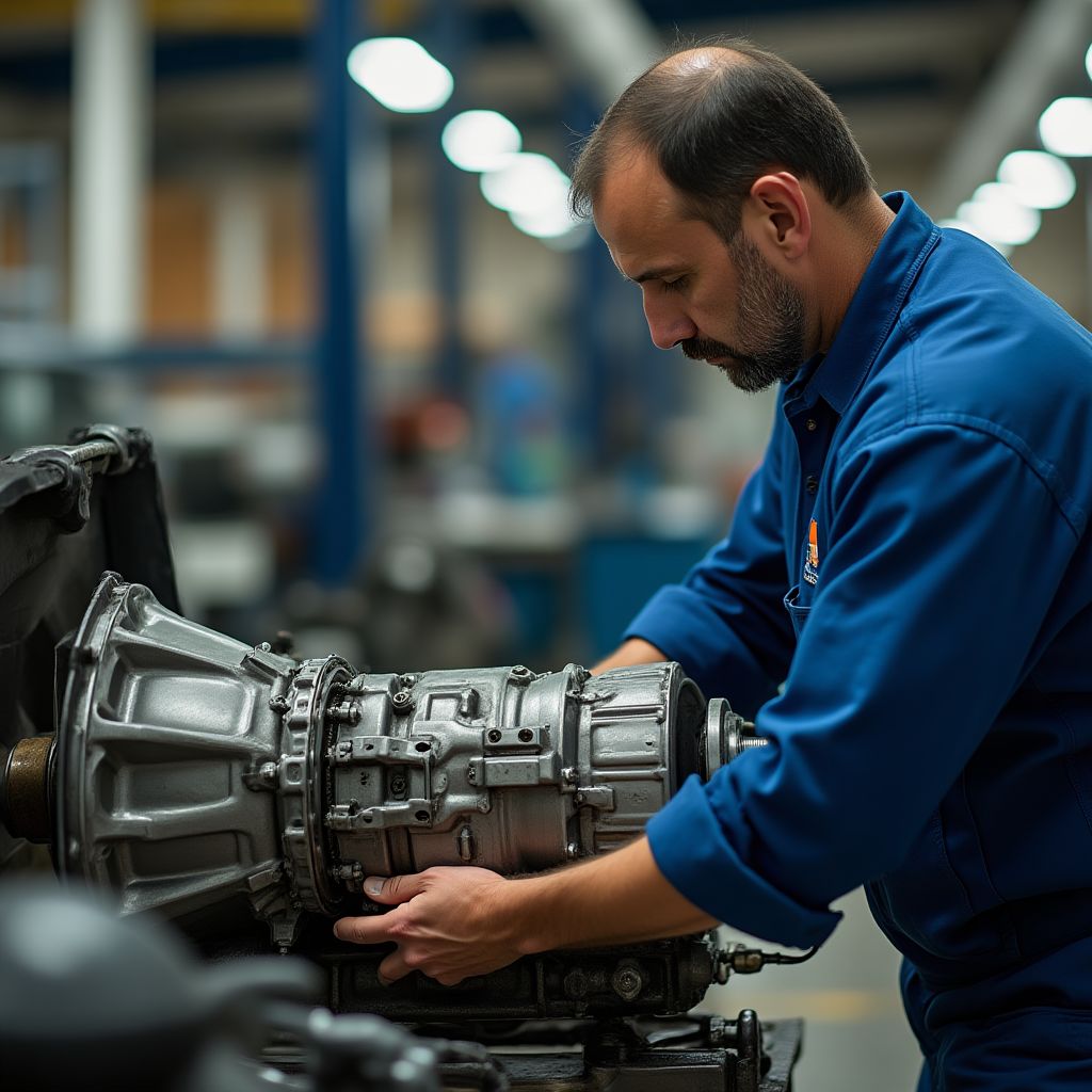 Reparación de transmisión y motor
